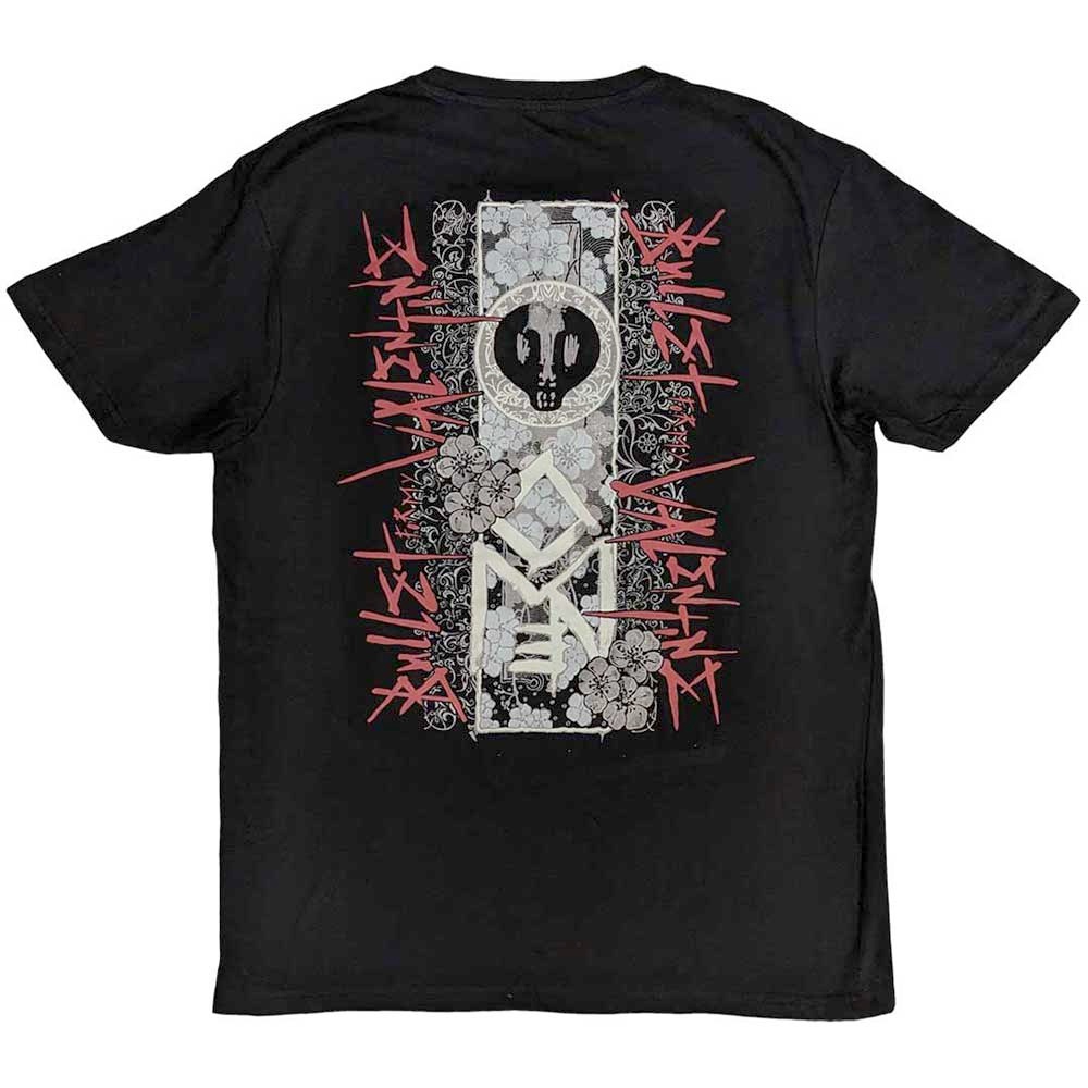 Bullet For My Valentine - Floral Omen Tshirt Homme - Noir